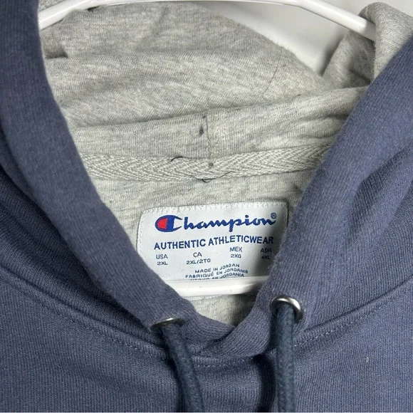 Champion Dark Blue Hoodie - Picture 3 of 3